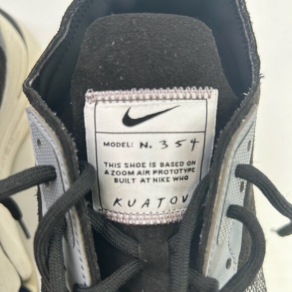 Nike Men Shoe 9 Zoom Air Kuatov 354 Swoosh Low Lace Up Sneaker Run Gym Core Go main image 8